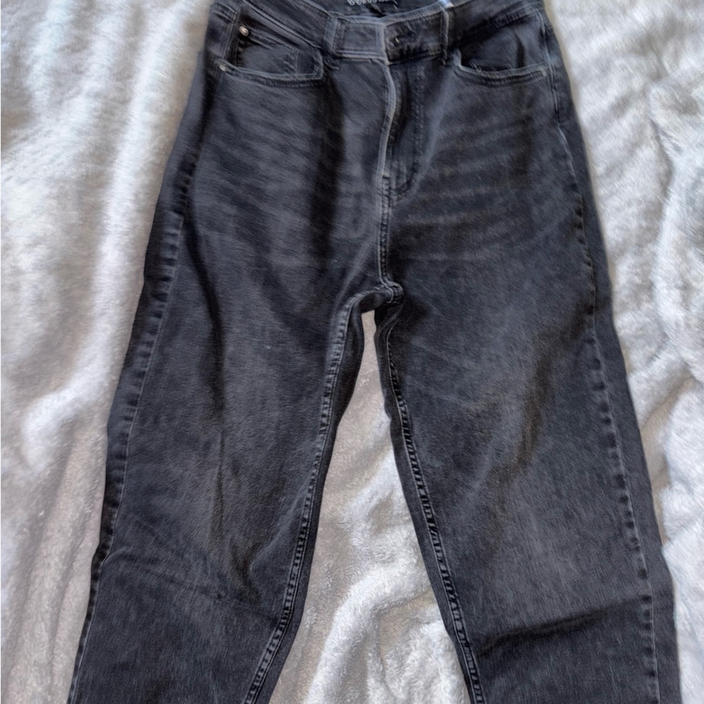 GUESS Jaqueline Relaxed Fit Jeans - Black | size 26